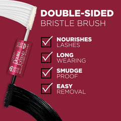 L'Oreal Paris tubing topcoat brush detail showing lengthening benefit