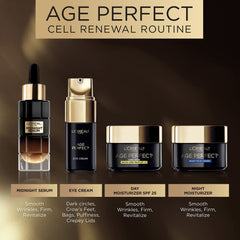 L'Oreal Paris eye cream jar and tube together illustrating packaging options