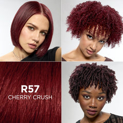 L'Oreal Paris Feria R57 opened kit with contents for easy at-home coloring