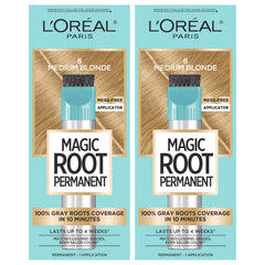L'Oreal Paris front packaging showing product benefits and shade