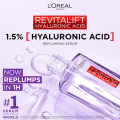 L'Oreal Paris serum texture close-up illustrating lightweight absorption