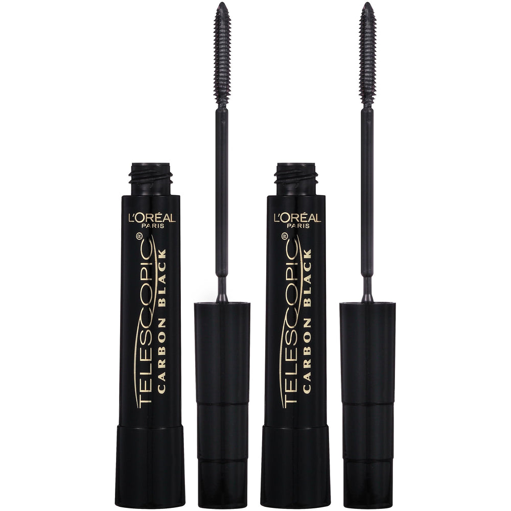 L'Oreal Paris front packaging showing carbon black tube for dramatic length