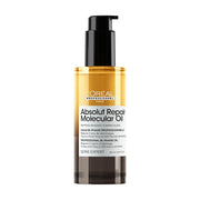 L'Oréal Professionnel bottle front view showing product benefits and shine