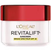 L'Oreal jar front view showing label and clean design for daily hydration