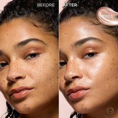 L'Oreal Paris swatch on arm demonstrating medium shade natural radiance