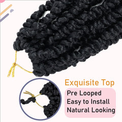 LOSMOEER in-use crochet installation demonstrating quick, beginner-friendly setup