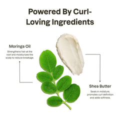 Love Ur Curls conditioner slip closeup for effortless detangling