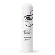 Love Ur Curls front bottle showing label and benefit of gentle cleansing