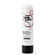 Love Ur Curls front bottle showing label and curl-friendly formula benefits