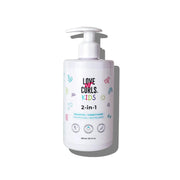 Love Ur Curls front bottle showing clean, kid-friendly packaging and gentle benefits