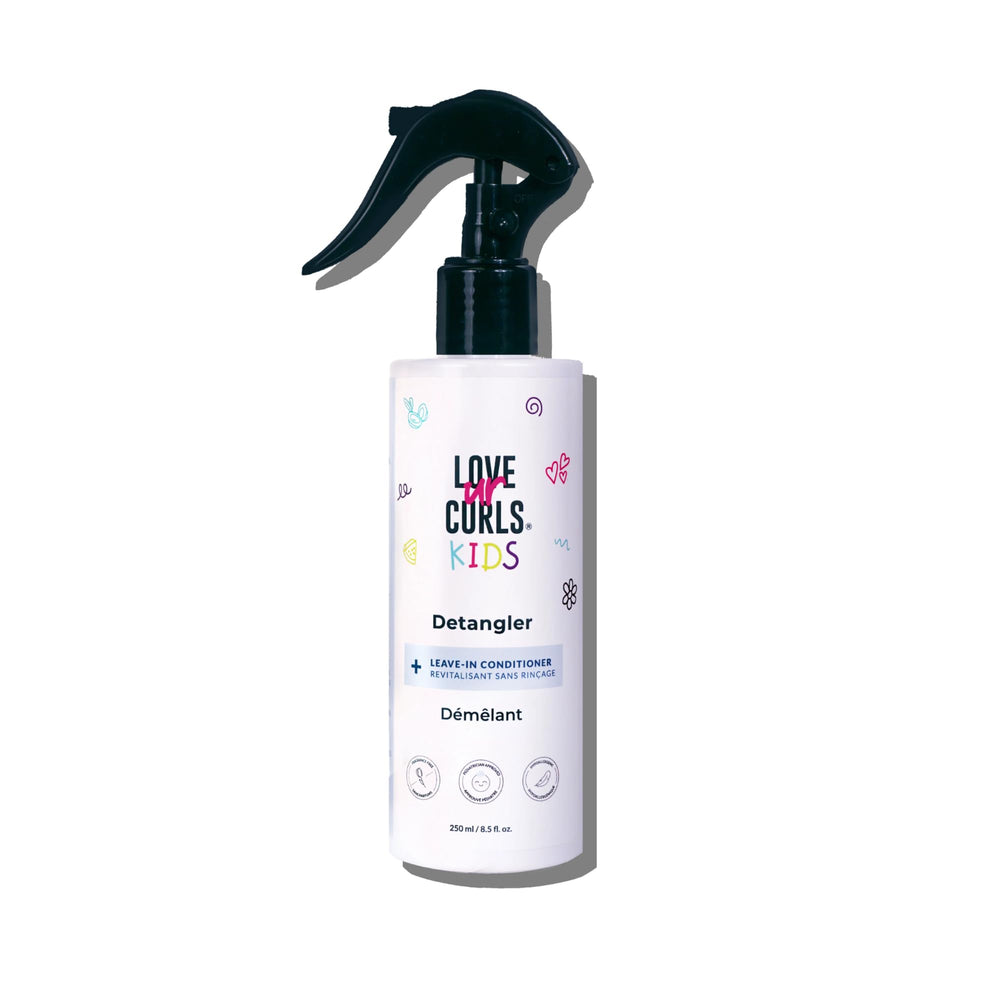 Love Ur Curls front packaging showing gentle fragrance-free formula benefit