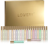 LOVERY advent calendar front packaging in gold adds festive luxury