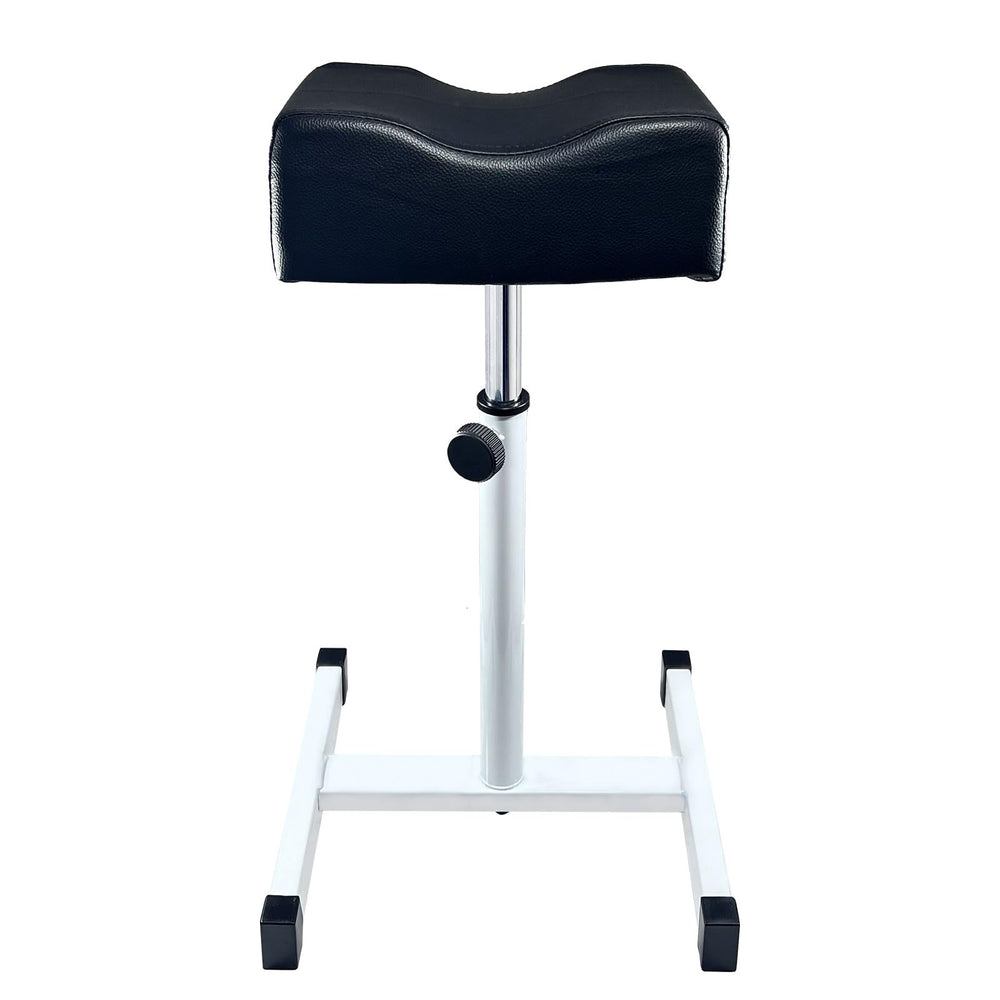 LOVEVLOGY front view showing padded footrest and stable base benefit stability