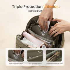 LOVEVOOK puffer fabric close-up highlights waterproof texture and soft protection