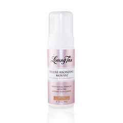 Loving Tan front packaging showing mousse bottle and branding, promotes professional finish