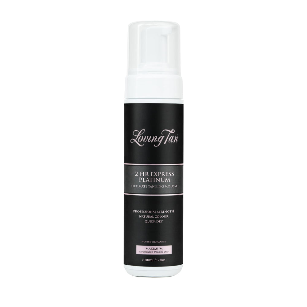 Loving Tan front packaging showing product and deep tan benefit