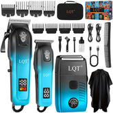 LQT clipper front view showing ergonomic grip and professional finish for comfortable grooming