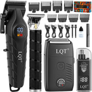 LQT clippers front view showing LED display and ergonomic handle for precise control