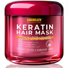 LSKINBATH front packaging 500ml showing bottle and label benefits