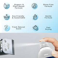 LUCAS-CIDE removing residue from blade teeth for easier maintenance