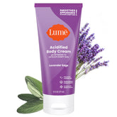 Lume front tube view showing Lavender Sage scent and benefits