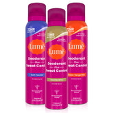 Lume front packaging 3-pack showing combo scents and benefits