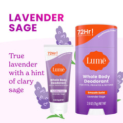 Lume invisible cream tube open showing creamy texture for precise application