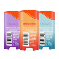 Lume product label closeup highlighting ingredients and gentle formulation benefits