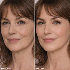 LUMINESS foundation texture close-up highlighting smooth blendability