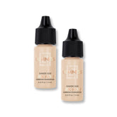 LUMINESS front packaging showing Shade 020 and compact bottle benefit natural finish