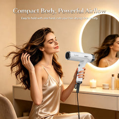 LURA dryer power and controls closeup offering simple settings and control