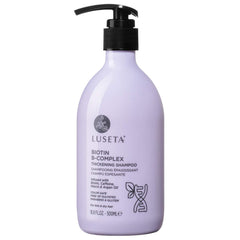 Luseta front bottle showing label and 16.9oz size benefit of clear identification