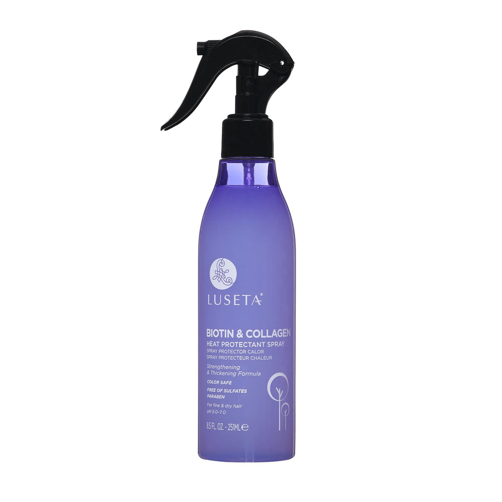 Luseta front packaging showing 8.5oz bottle and clear product benefits