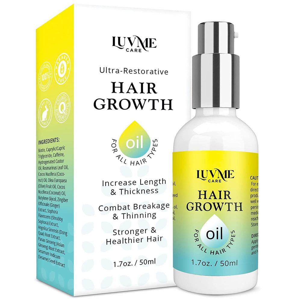 Luv Me Care front packaging showing bottle and label for easy identification and benefits