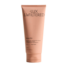 Lux Unfiltered front bottle Santal showing packaging and shade N°32 Deep benefit natural glow