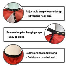 LxrEcksto snap closure detail showing six adjustable positions for secure fit