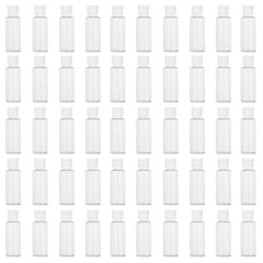 LZCNM front pack of 50 clear bottles showing quantity benefit