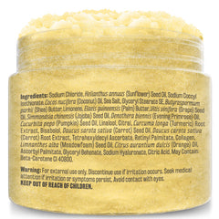 M3 Naturals shea butter and jojoba oil depiction highlighting moisturizing benefits during exfoliation