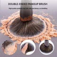 MAANGE bristle closeup showing dense fibers for smooth, streak-free application