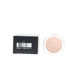 MAC bare study applied on eyelid demonstrating natural finish and lasting color