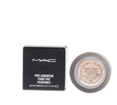 MAC bare study front jar showing compact cream eyeshadow, easy application benefit