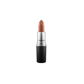 MAC Frost Lipstick O front view showing boxed packaging and label benefit fast shipping