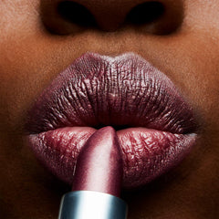 MAC Frost texture close-up showing creamy pearl payoff benefit