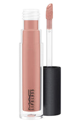 MAC Lipglass Spite applicator closeup highlighting smooth, precise glide