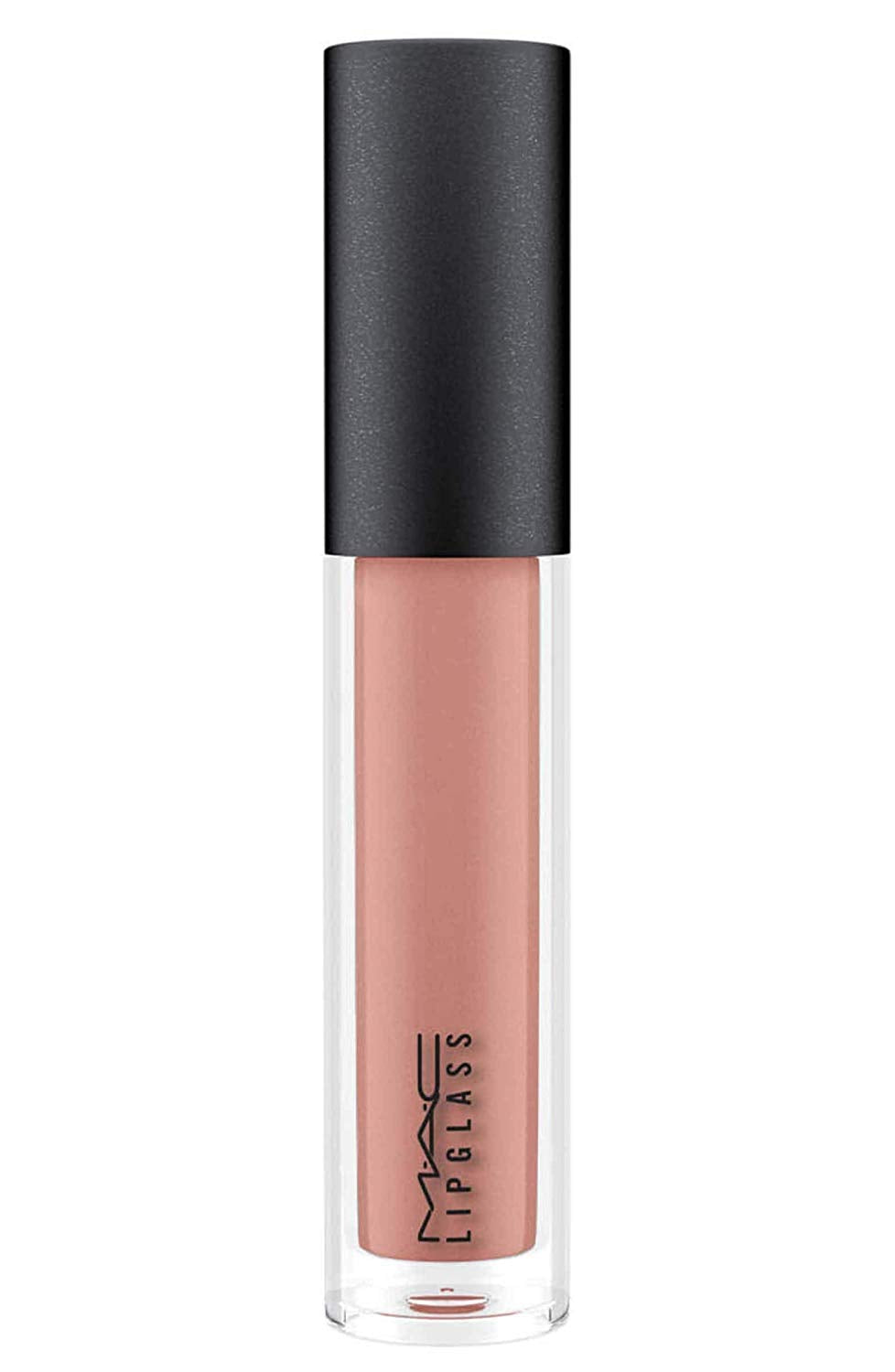MAC Lipglass Spite front packaging showing tube for easy selection