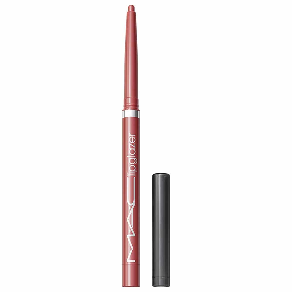 MAC Lipglazer front packaging showing sleek pencil and shade