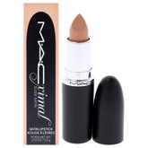 MAC front packaging showing sleek lipstick tube and label for easy identification