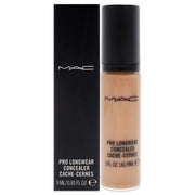 M·A·C Pro Longwear Concealer front tube showing shade NW25 and compact packaging benefit