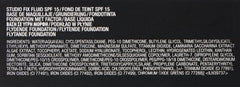 MAC Studio Fix swatch on medium-deep skin demonstrates blendable coverage and undertone match