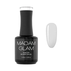 Madam Glam bottle front view showing clear Infinite Shine and glossy protection